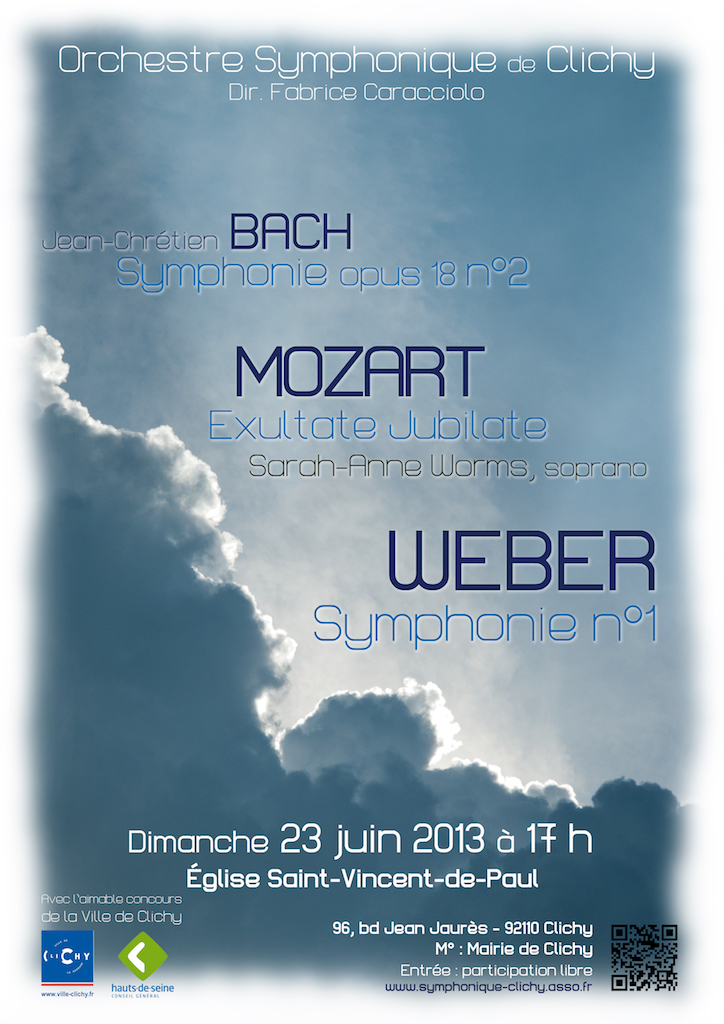 OSC - Concert - 23 Juin 2013 - BACH, HAENDEL, HAYDN, MOZART, WEBER