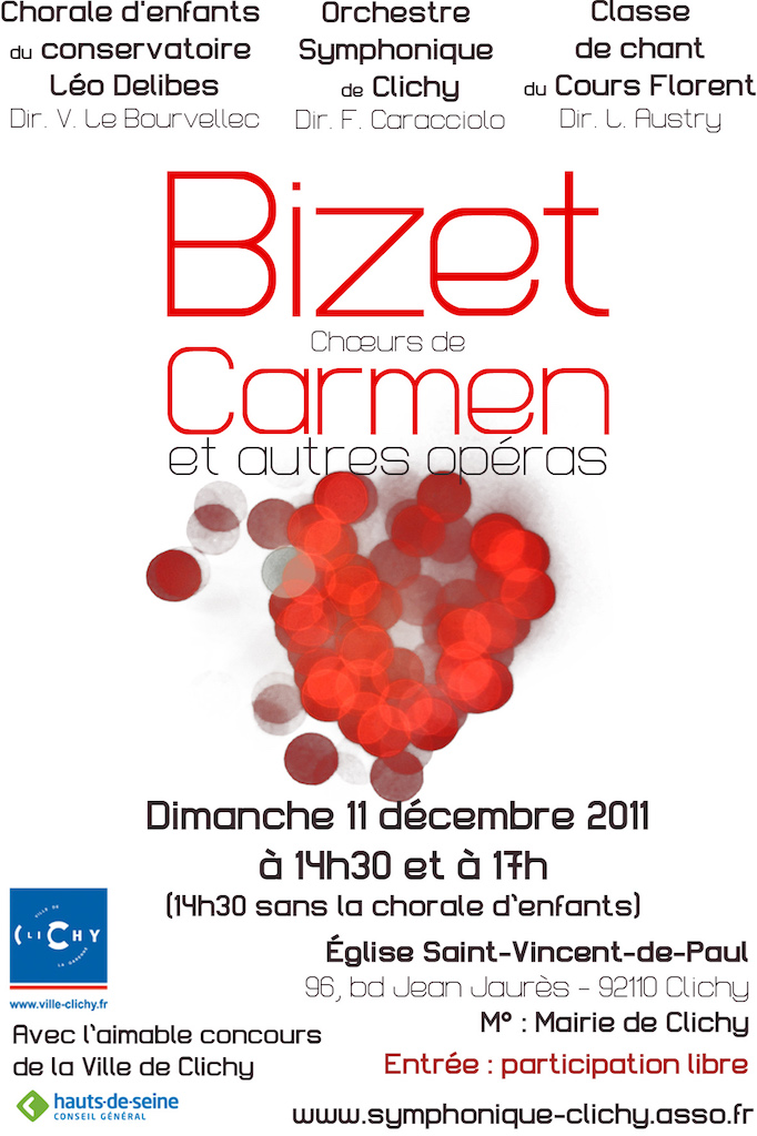 OSC - Concert 11 Dec 2011 - Bizet : Carmen et autres opéras